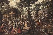 BEUCKELAER, Joachim Village Feast oil painting artist